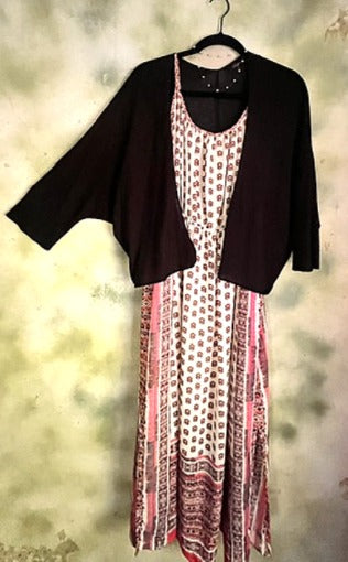 Gap Boho Border-Print Maxi Dress