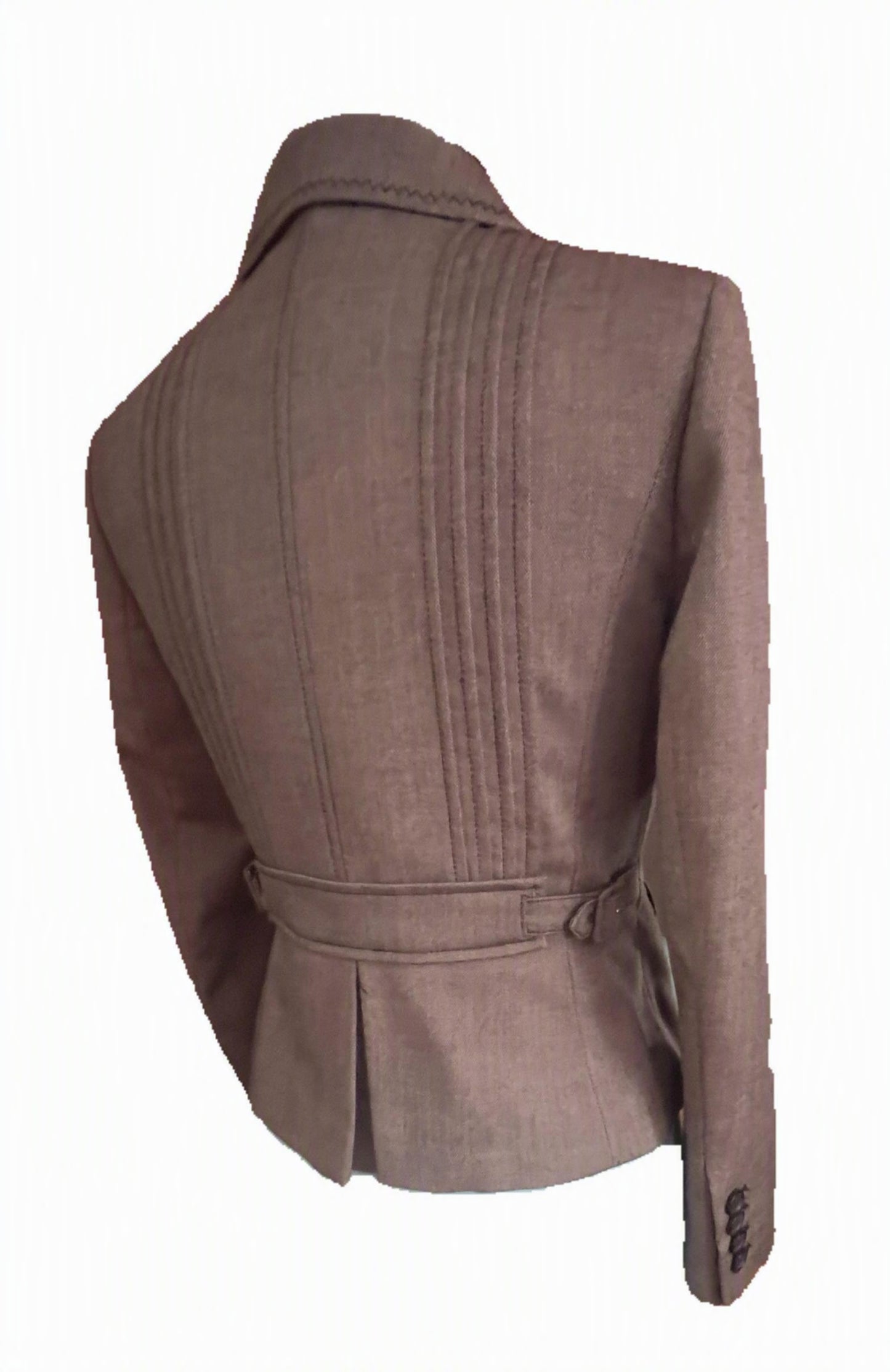 LOFT Petites Tailored Gray Blazer Jacket 4P