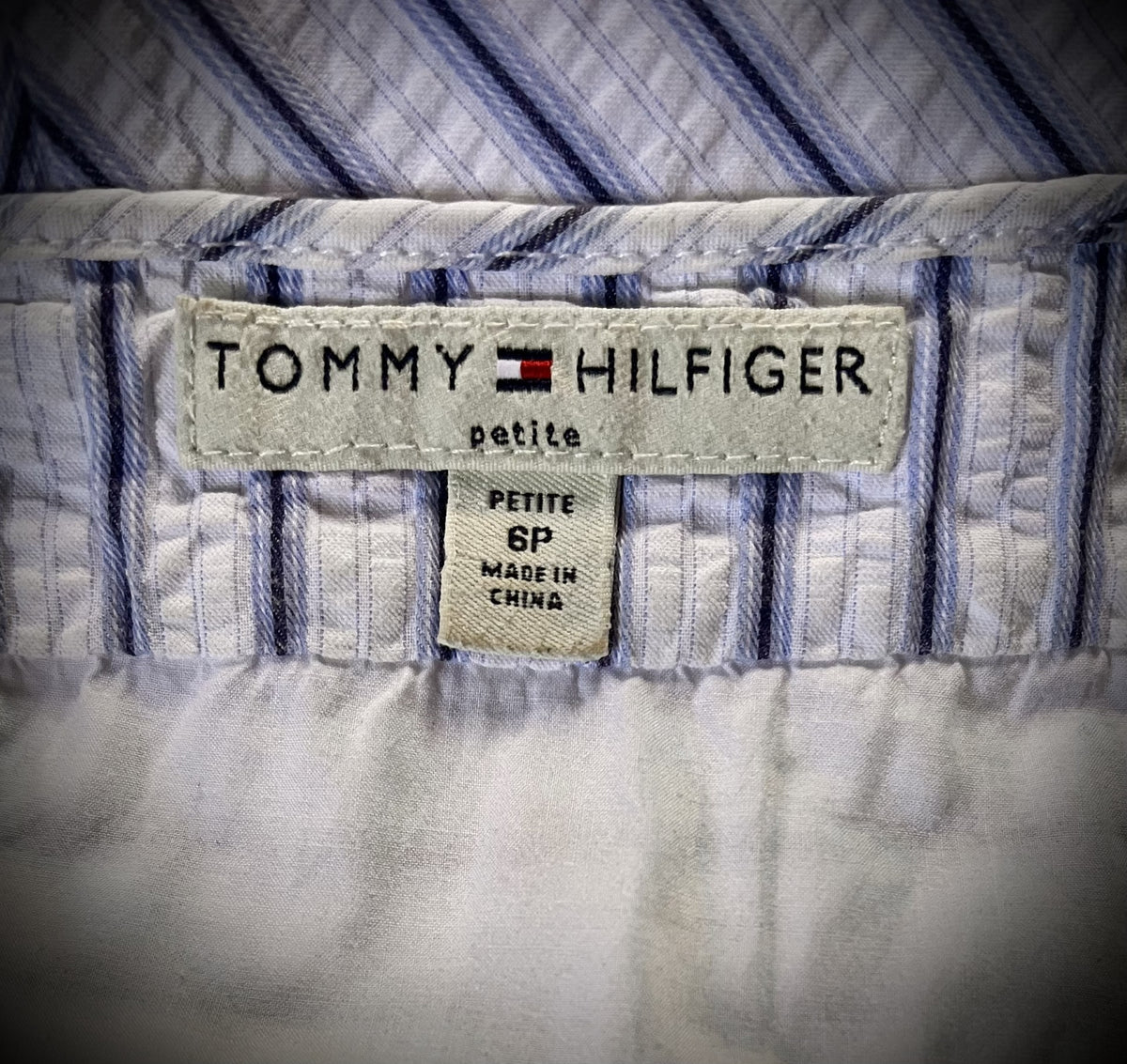 Tommy Hilfiger Petite 6P Blue White