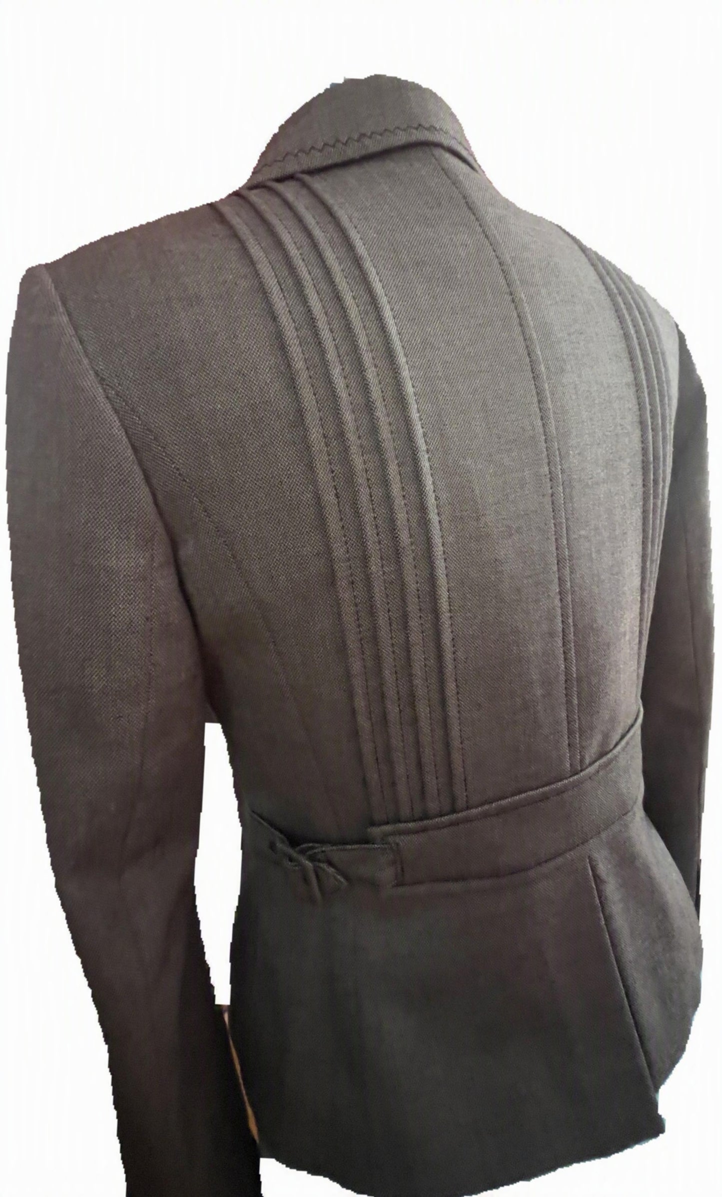 LOFT Petites Tailored Gray Blazer Jacket 4P