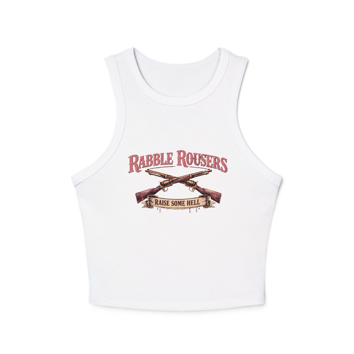Rabble Rousers "Raise Some Hell" Women's Racer Tank
