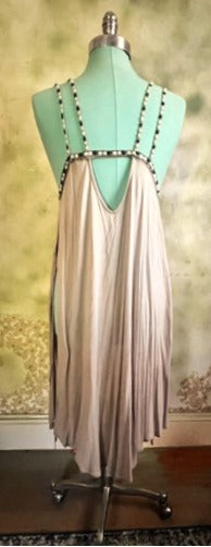 Free People Embellished Boho Tunic Top – Size Medium