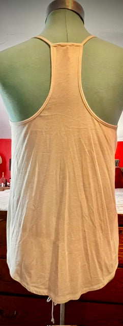 Express Embellished Sequin Art Deco Tank Top Size M