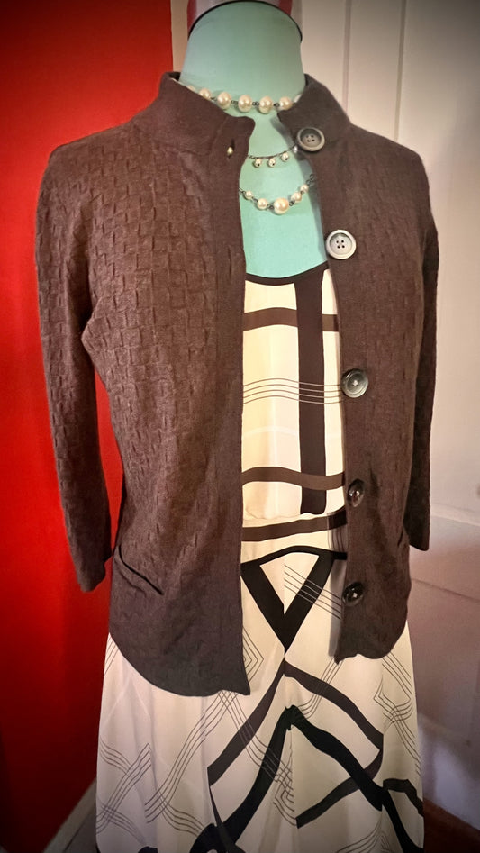 ✨ Banana Republic Dress + Sweater Set | WHBM Necklace ✨