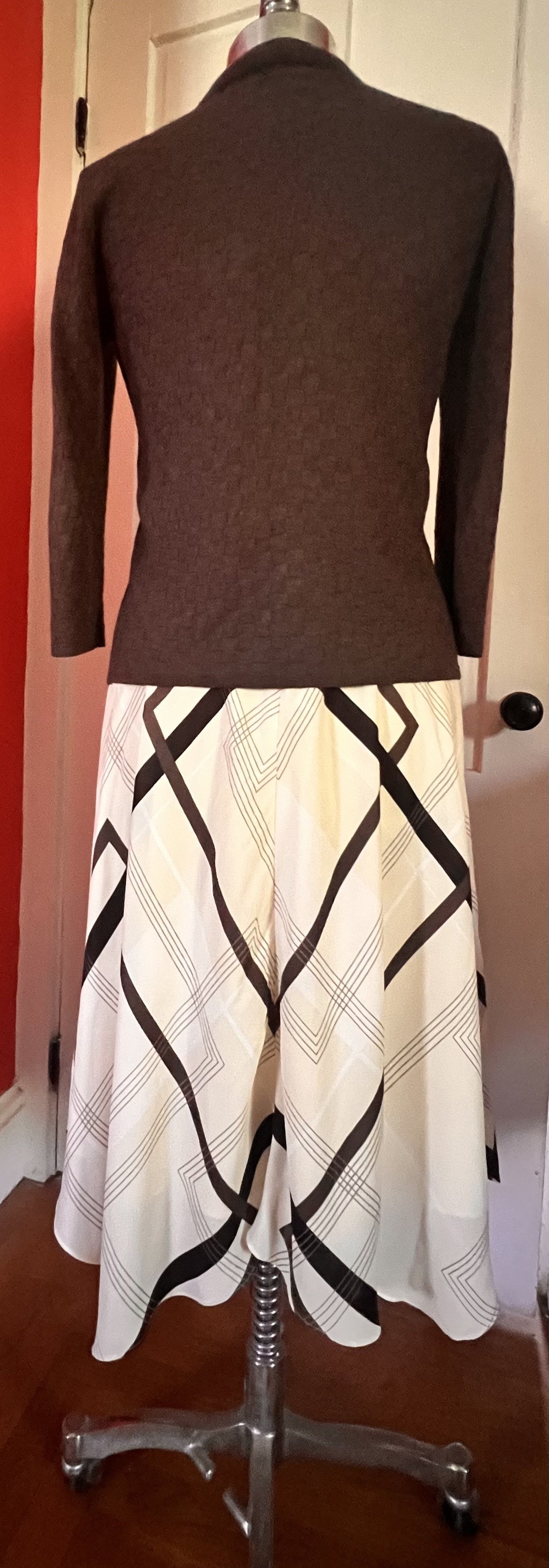 ✨ Banana Republic Dress + Sweater Set | WHBM Necklace ✨