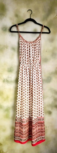 Gap Boho Border-Print Maxi Dress