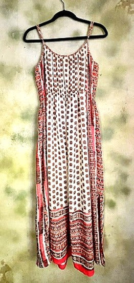 Gap Boho Border-Print Maxi Dress